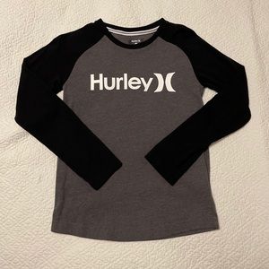 Hurley Long Sleeve Tee Boys Medium NWOT